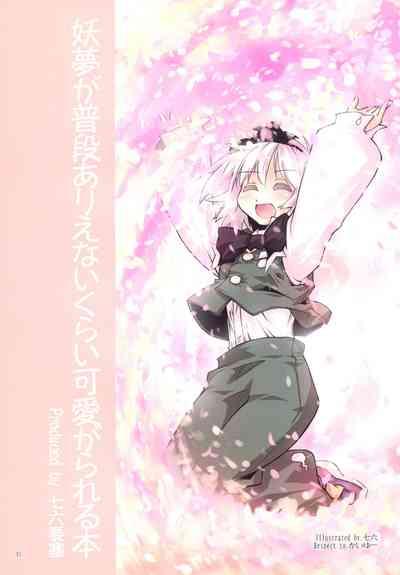 Youmu ga Fudan Arienai Kurai Kawaigarareru Hon 2