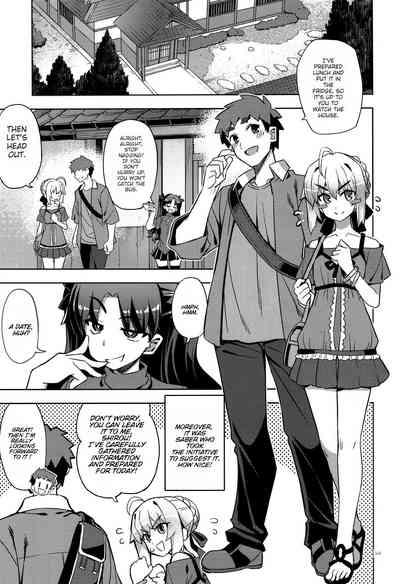 RE32 ShiKen ga LoveHo de Sukebe  Suru dake no Hon  | Shirou and Saber do lewd things at a hotel. 6