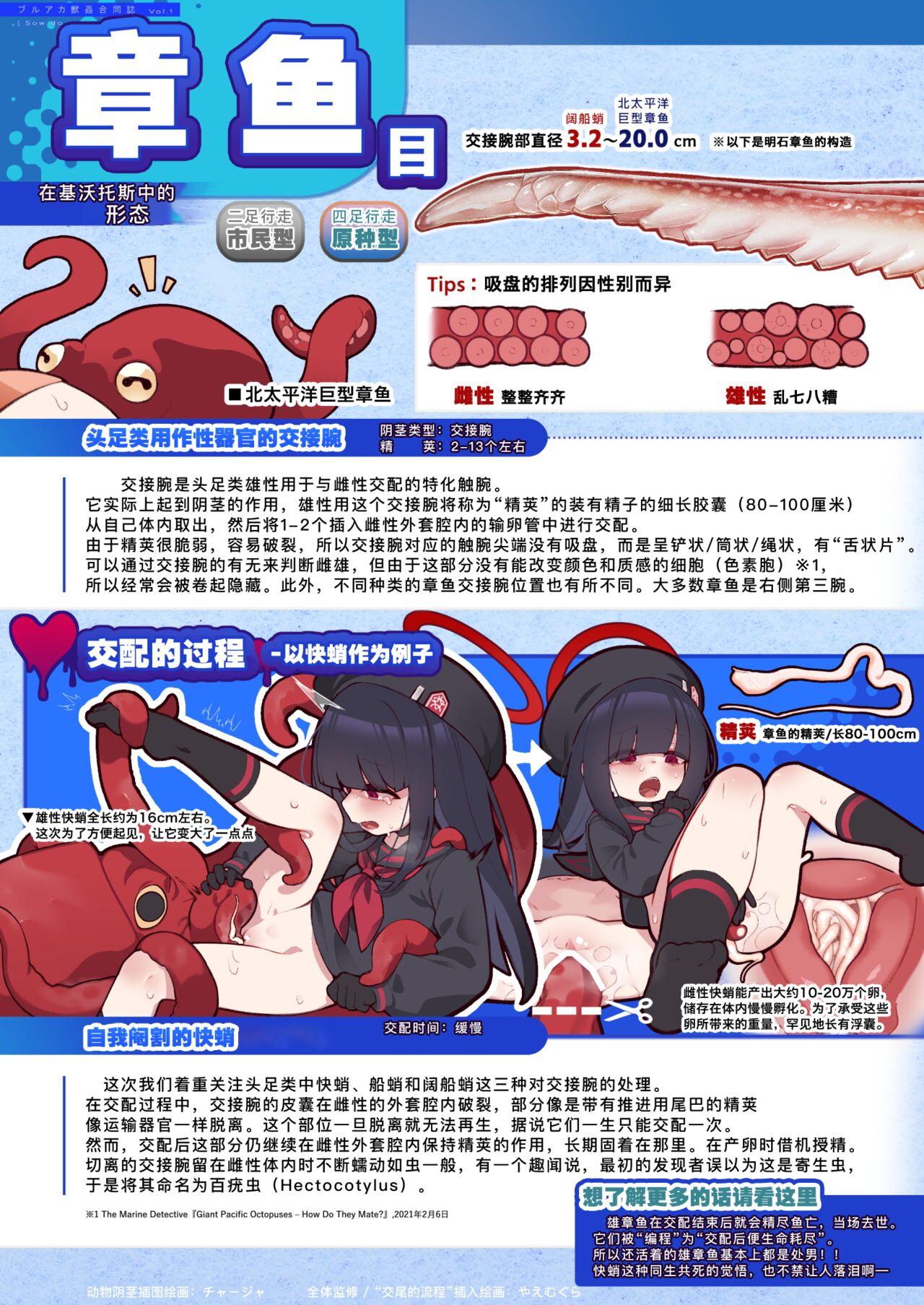 BluArch Juukan Goudoushi Sow do on me! Vol. 1 | 蔚蓝档案兽交合同志 Sow do on me! Vol. 1 - Page 175