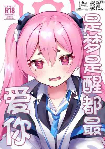 (C104) [Ikkyuu Nyuukon (Yashiro Osa) Yume Utsutsu ni Kimi | 是梦是醒都是爱你 (Blue Archive) [Chinese] [欶澜汉化组] 1