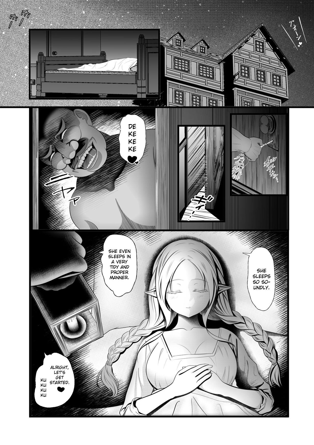 A tale of an Elf adventurerbeing visited at night and bred by an innkeeper - Page 4