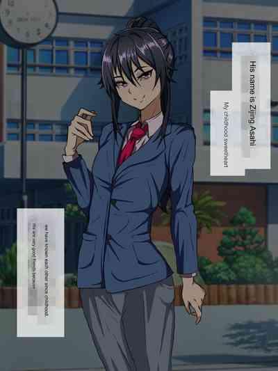 Wafuukei Osananajimi wa Kokujin Ryuugakusei ni Netorareru | Cuckolded by Japanese childhood friend Japanese black international student 2