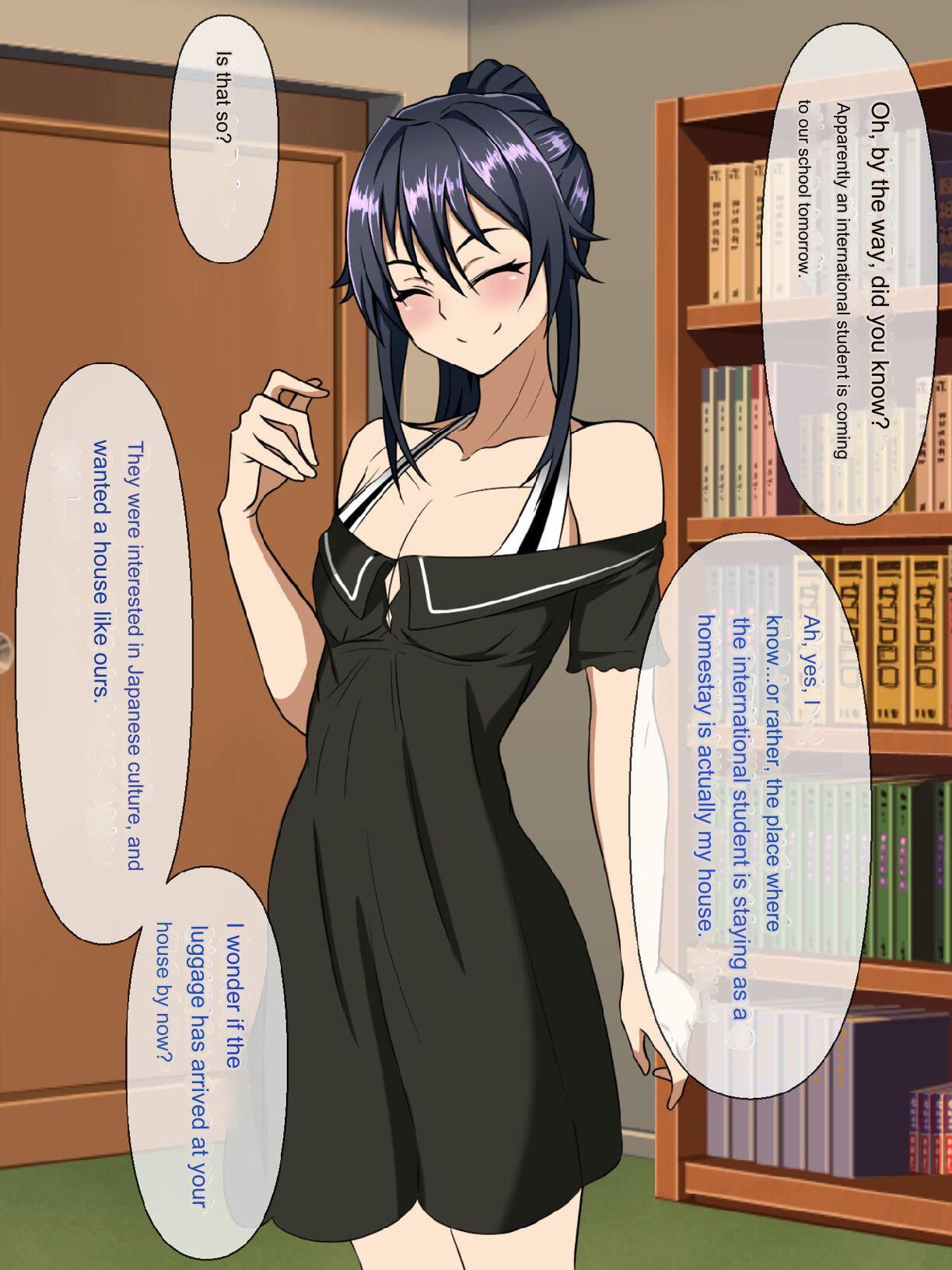 Wafuukei Osananajimi wa Kokujin Ryuugakusei ni Netorareru | Cuckolded by Japanese childhood friend Japanese black international student 8