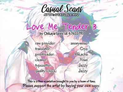Love Me Tender 3Boku no Hero Academia 2