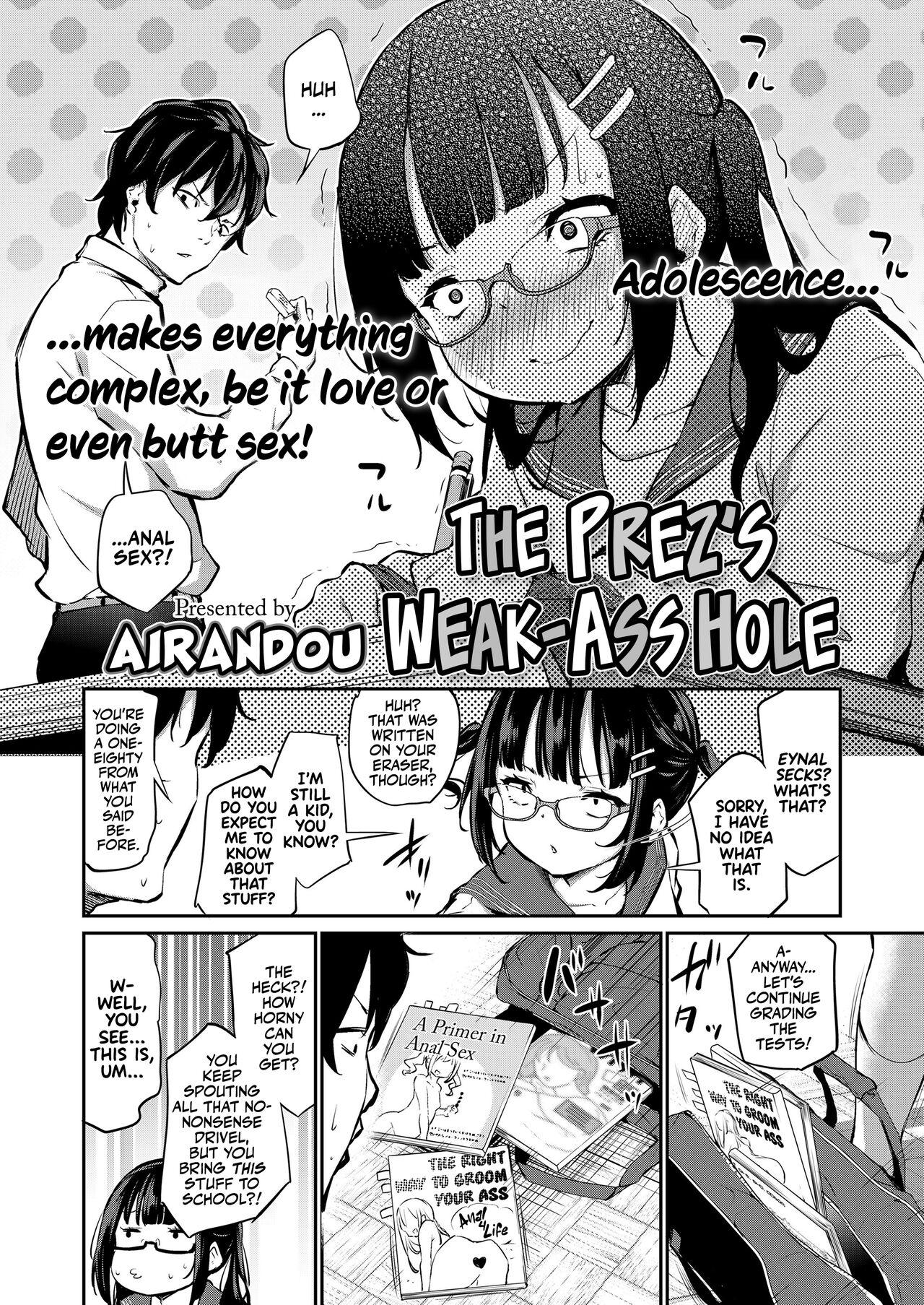 Iinchou wa Oshiri ga Yowai | The Prez's Weak-ass Hole! 4