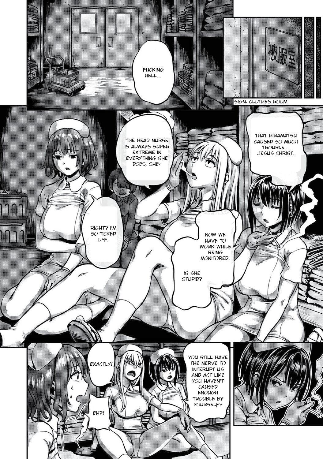 Kameyama Shiruko] Sakusei Byoutou ~Seikaku Saiaku no Nurse shika Inai Byouin de Shasei Kanri Seikatsu~ Ch. 1 - 7.5| Life in a Hospital With Only the Worst Nurses! (COMIC Ananga Ranga Vol. 76) [English] 341