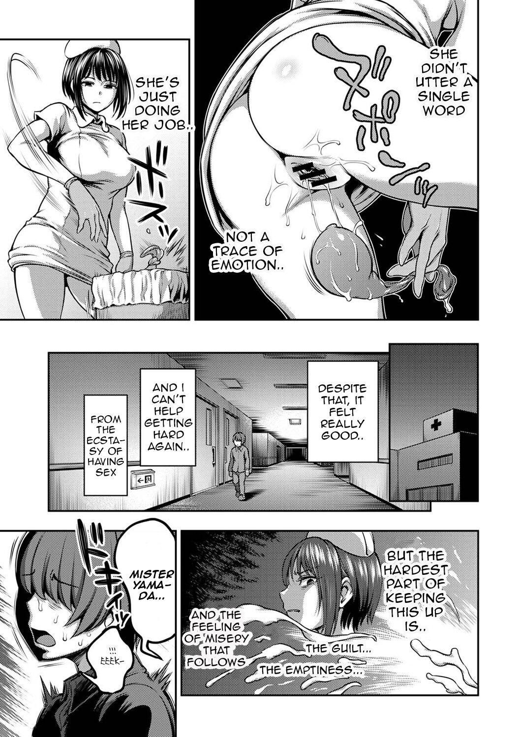 Kameyama Shiruko] Sakusei Byoutou ~Seikaku Saiaku no Nurse shika Inai Byouin de Shasei Kanri Seikatsu~ Ch. 1 - 7.5| Life in a Hospital With Only the Worst Nurses! (COMIC Ananga Ranga Vol. 76) [English] 40