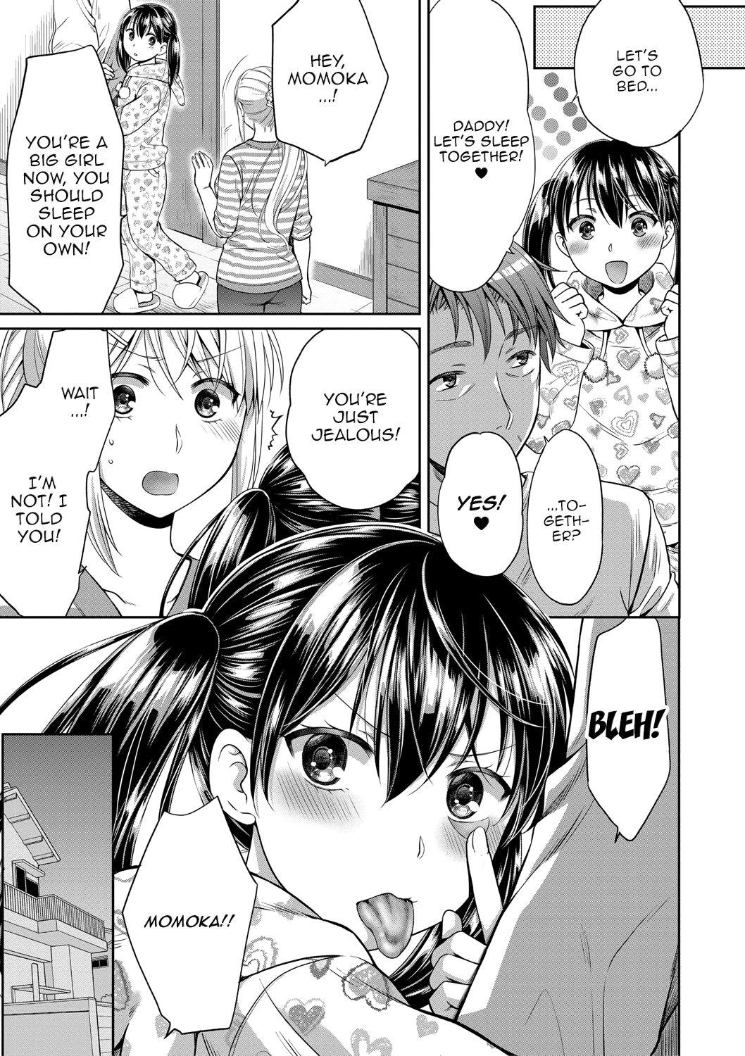 Nisemono Kazoku - Gifu ni Ochite Iku Musume | Daughter Falling Into Stepfather Ch.1 - Page 10