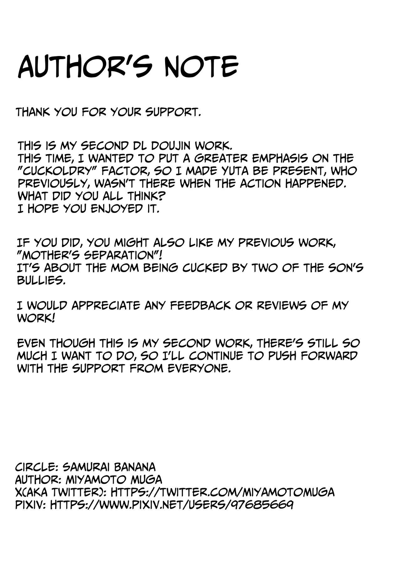 Haha Banare 2 - They cuckold my mother | Mom's Separation 2 - Page 51