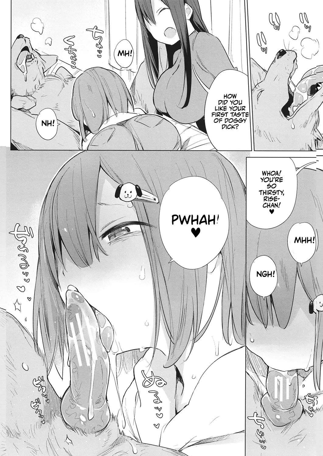 Kinjo no Onee-san ni Sex no Shitsumon o Shitara Inukan o Susumerareta Hanashi | I Tried Asking My Neighbor About Sex and Was Introduced to Bestiality Sex - Page 8