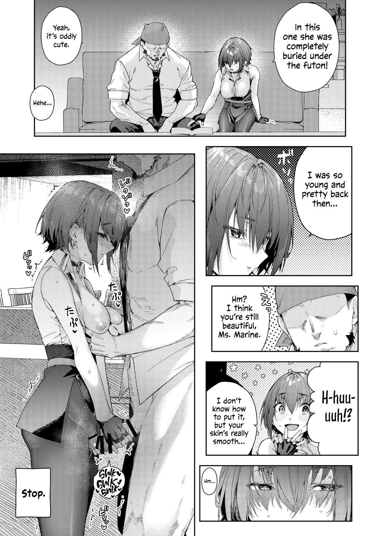 [Hikoushiki (CowBow)] Minato-san Chi no Okaa-san | Minato-san's Mom (Marine Senchou no Usui Hon Soushuuhen) (Houshou Marine) [English] [Watson] [Digital] 8