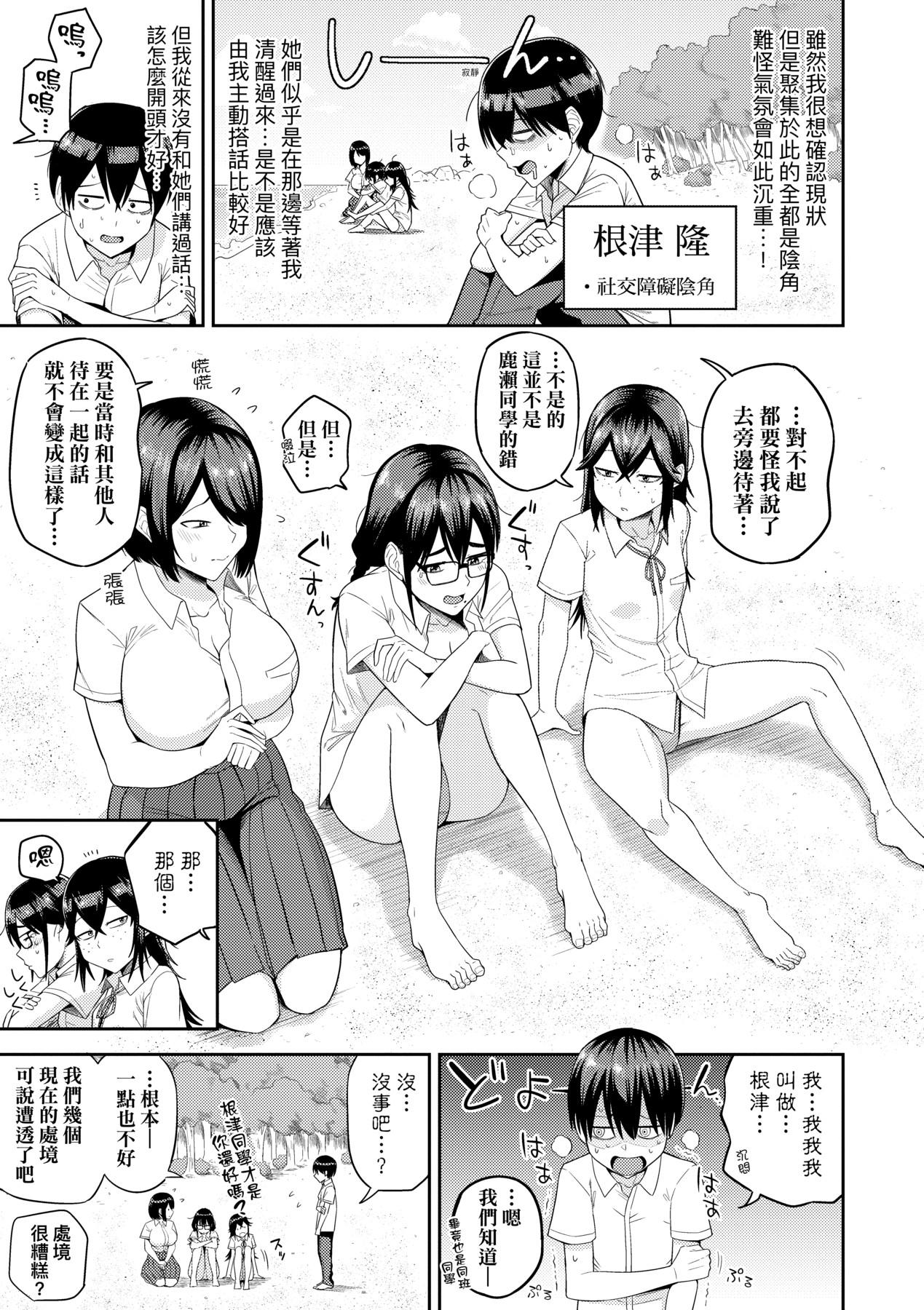 Mujintou de, SEX ni Kyoumi Shinshin na Dosukebe InCha Joshi-tachi to Harem Life - Page 8