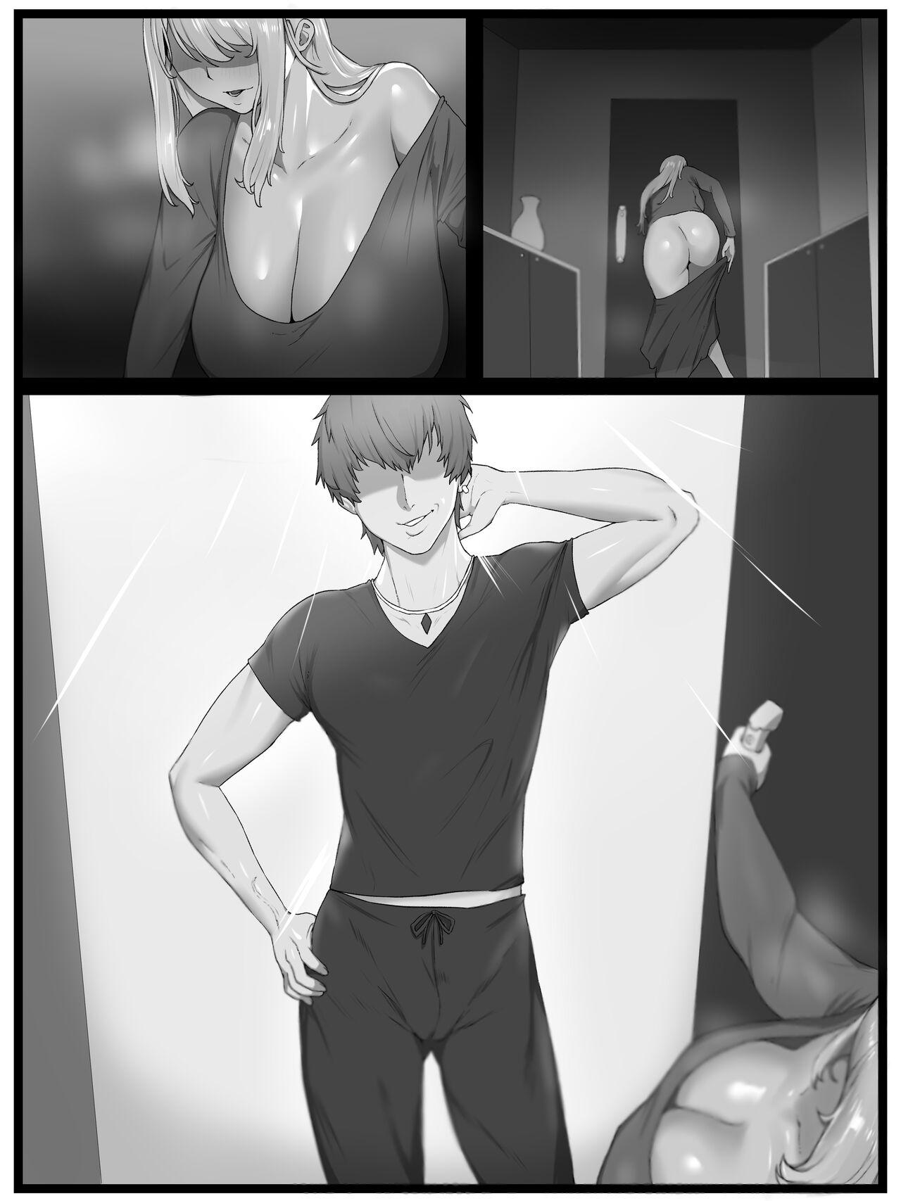 Yokkyuu Fuman no Kinpatsu Hitozuma o Izanatte mitara Akkenaku Chinochi shimashita | 嘗試遨請欲求不滿的金髮人妻後輕而易舉的讓她為雞雞墮落 39