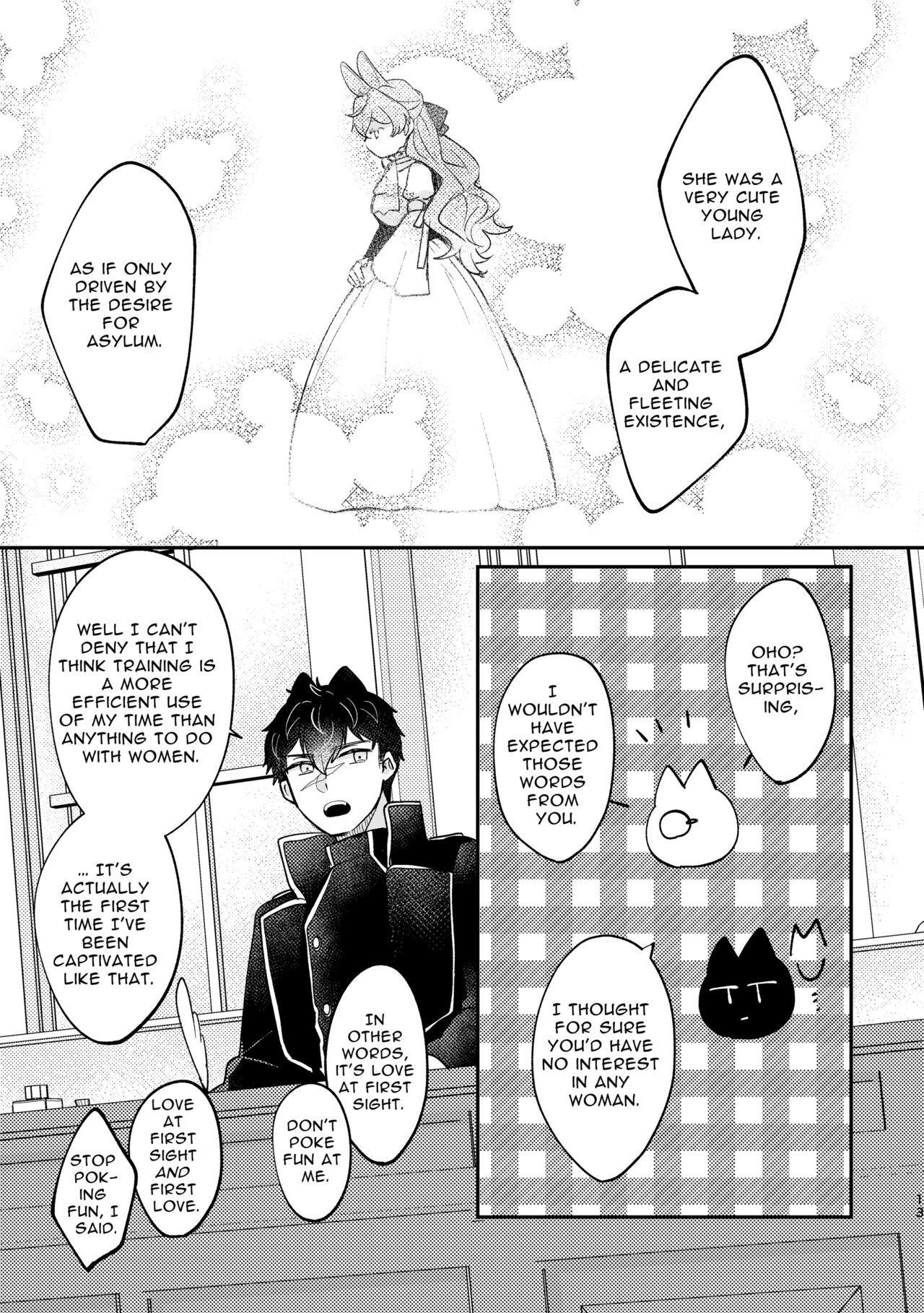 Usagi Reijou to Ookami Reisoku| Omega Rabbit and Alpha Wolf - Page 12
