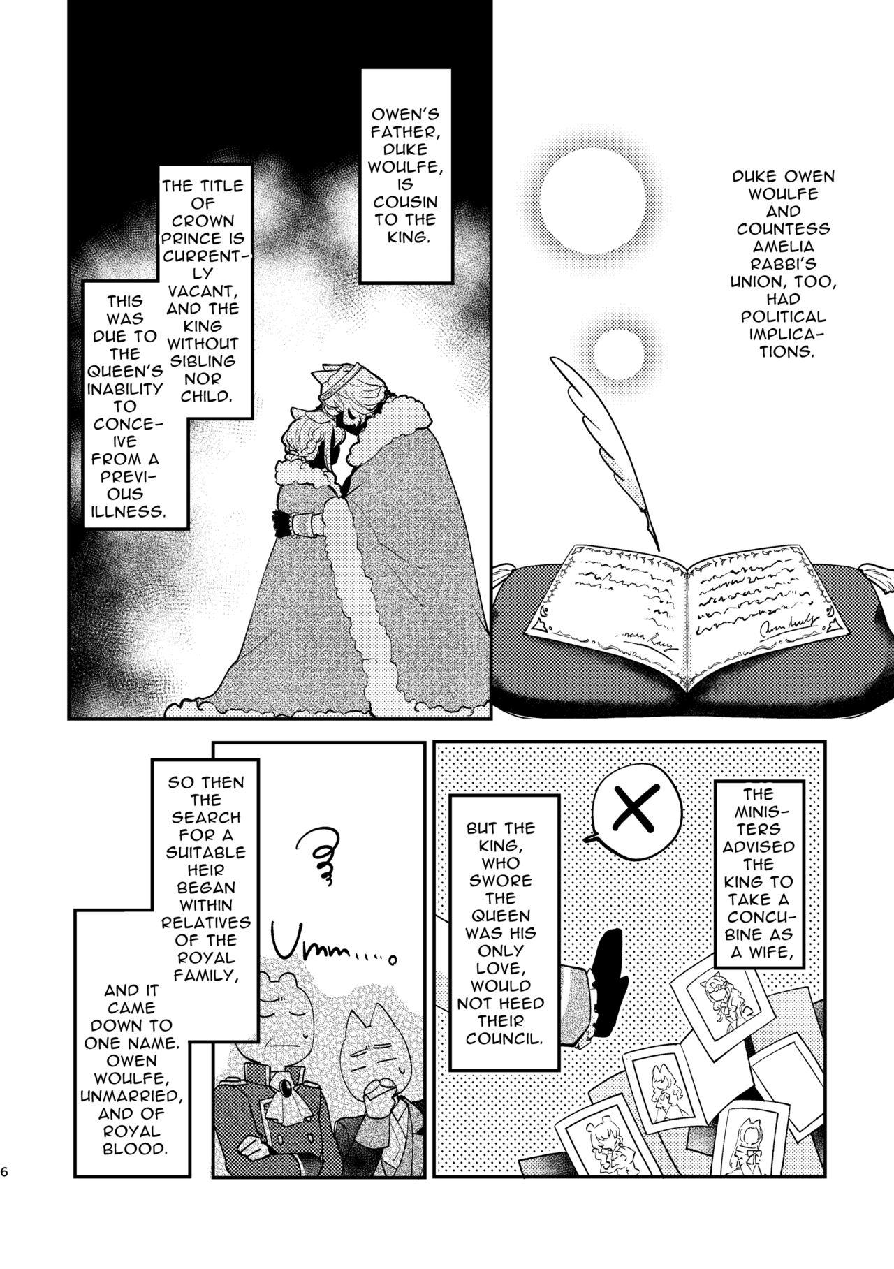 Usagi Reijou to Ookami Reisoku| Omega Rabbit and Alpha Wolf - Page 5