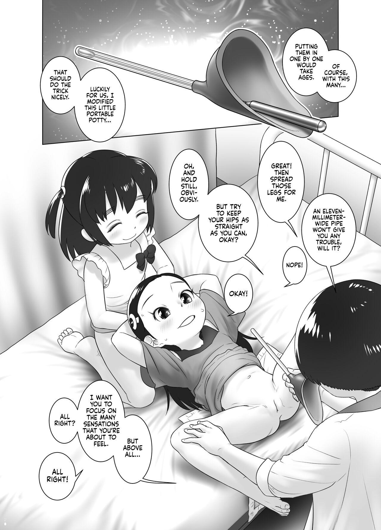 Hokenshitsu no Oshikko Senseichan no Koudou Nyoudou Shinsatsu no Hi | Oshikko Sensei, School Nursechan's Mutual Urethral Checkup! - Page 19
