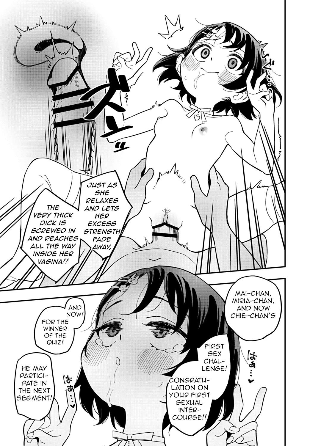 Quiz! Ochinpo Hairu kana? Hajimete no Hamehame Challeeeenge!!​ | QUIZ TIME! WILL A DICK FIT? FIRST TIME FUCK CHALLENGE!! - Page 14