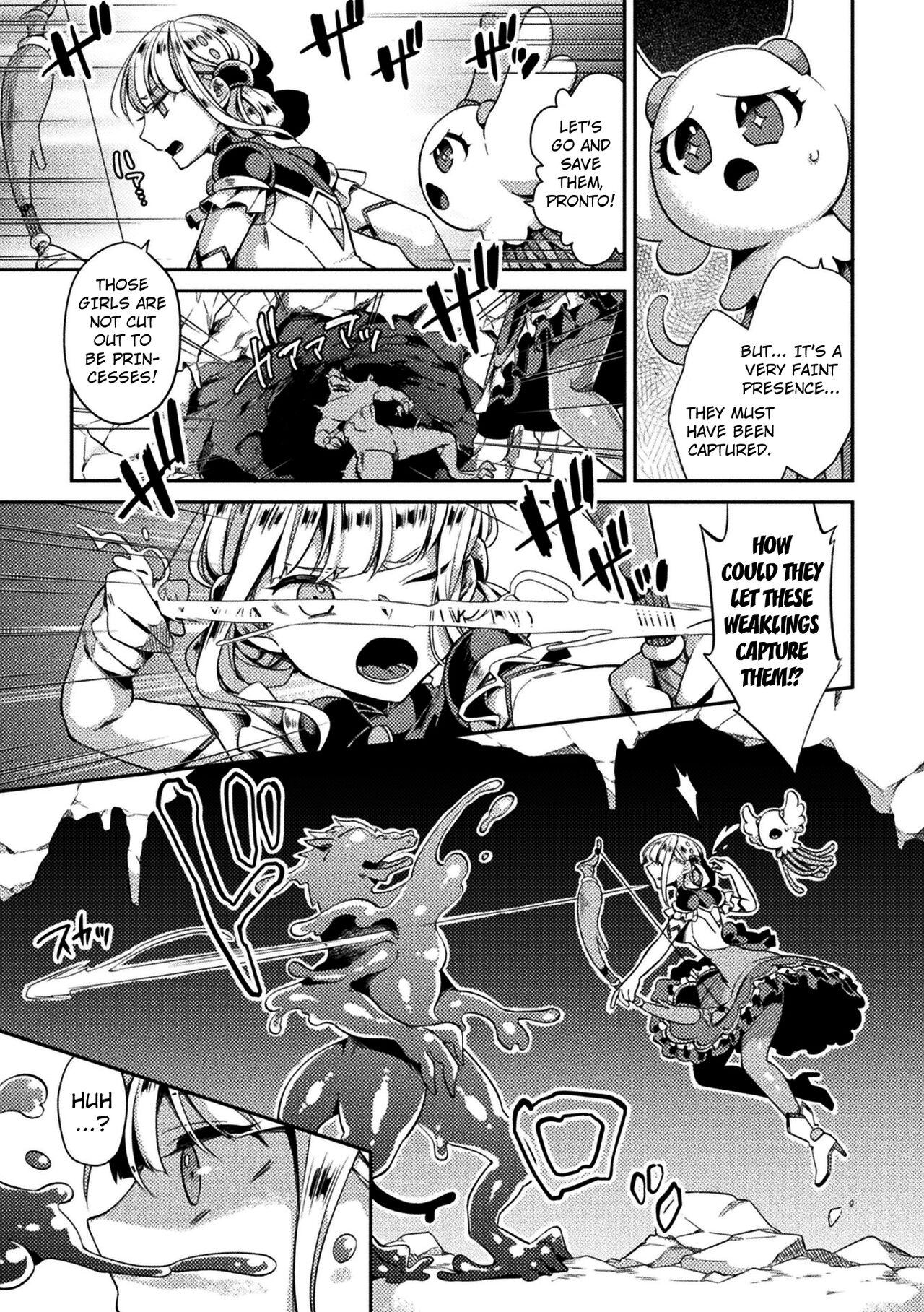 [山梨ユウヤ] 聖心煌姫フィリア ～格下スライムに敗北アクメ～ (二次元コミックマガジン スライム姦 二穴責めで噴出アクメ!Vol.1) [英訳] [DL版] - Hentaiaz.com - 3