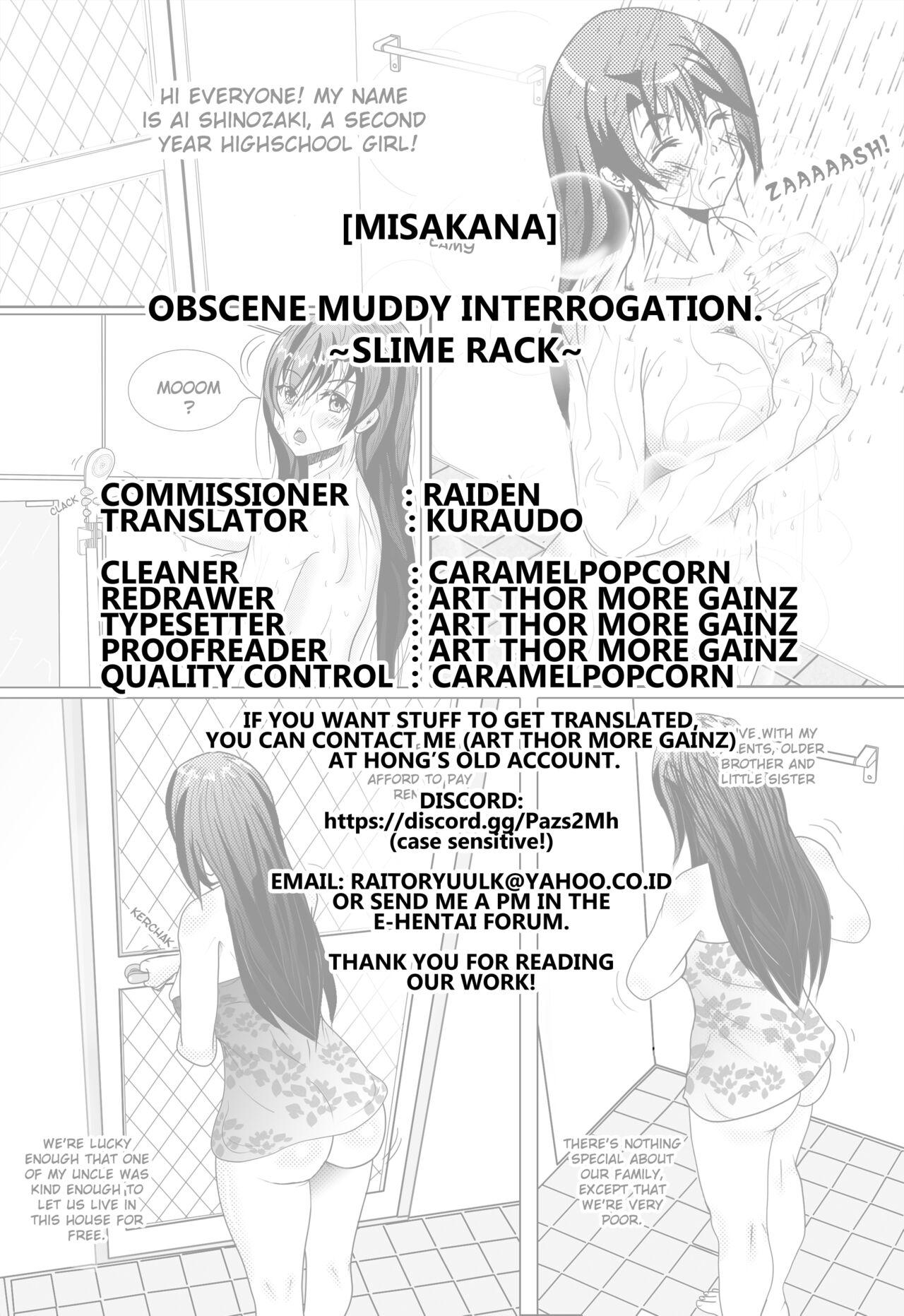 [Misakana] Indoro Jinmon ~Slime Rack~ | Obscene Muddy Interrogation ~Slime Rack~ (2D Comic Magazine Slime Kan Futaana Zeme de Funshutsu Acme! Vol. 1) [English] [Kuraudo] [Digital] 21