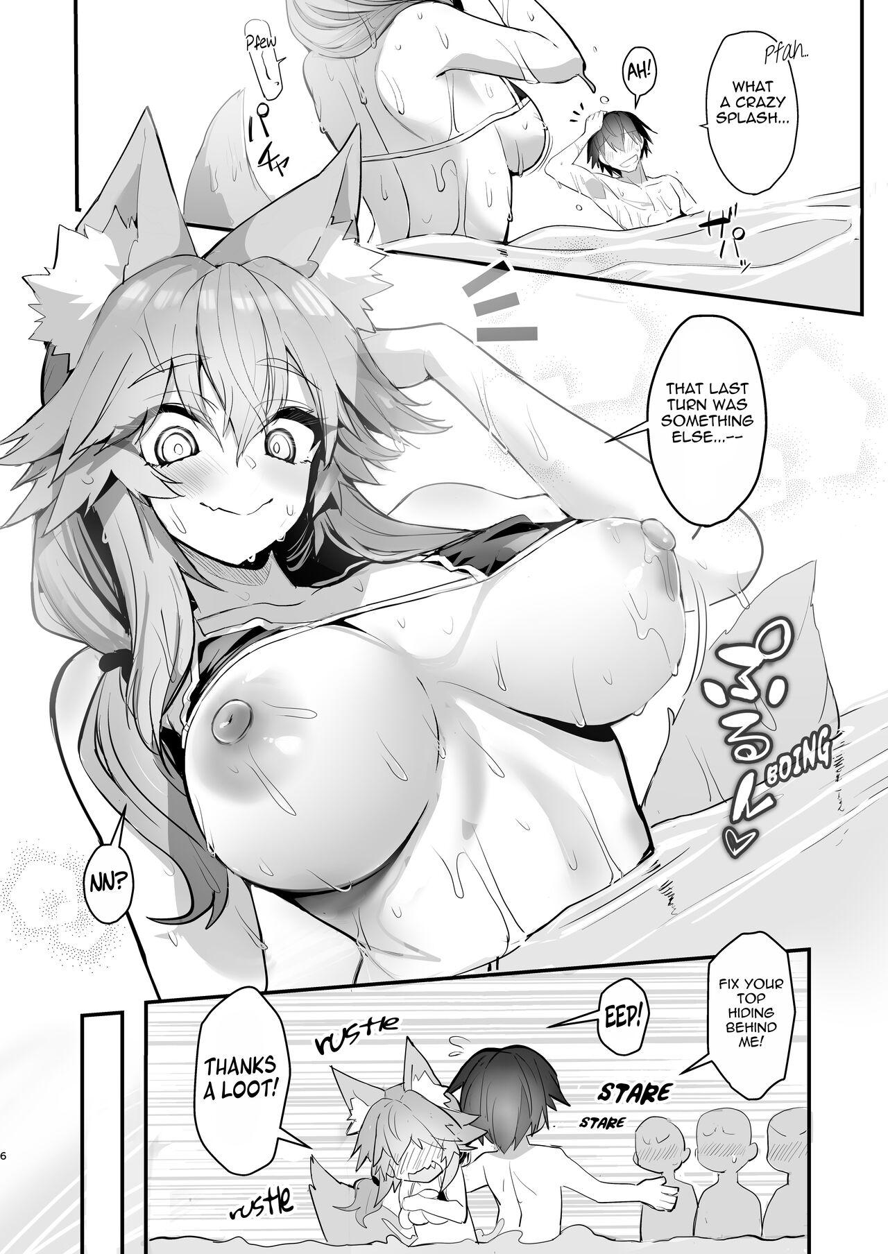 Manatsu no Pool Date Tamamo-chan - Page 6