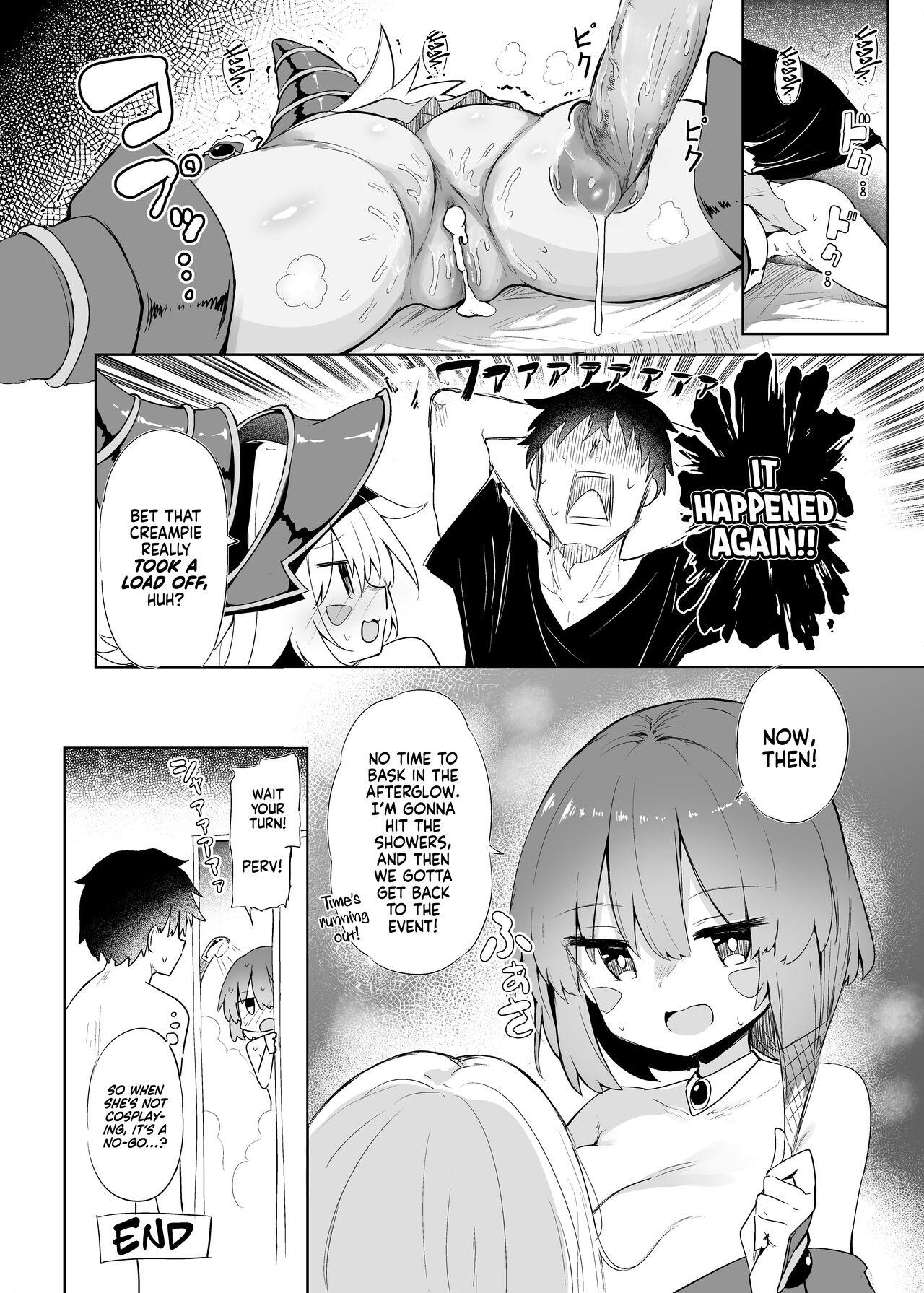 Machi Cos de Black Magician Girl Cosplayer to Off-Pako Sex | Walking Around Town With My Dark Magician Girl Cosplay GF and Then Fucking Her - Page 25