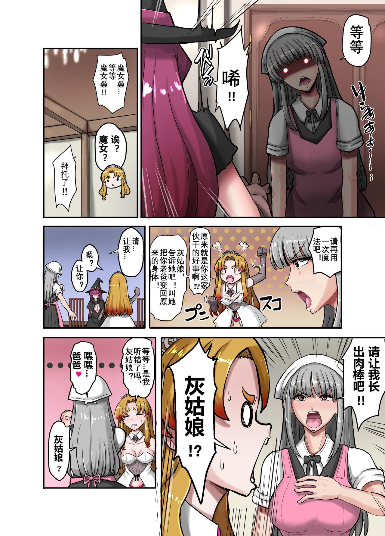 Nyotaika Douwa Papaderella爱着爸爸的女儿想要让女体化的父亲怀孕 - Page 7