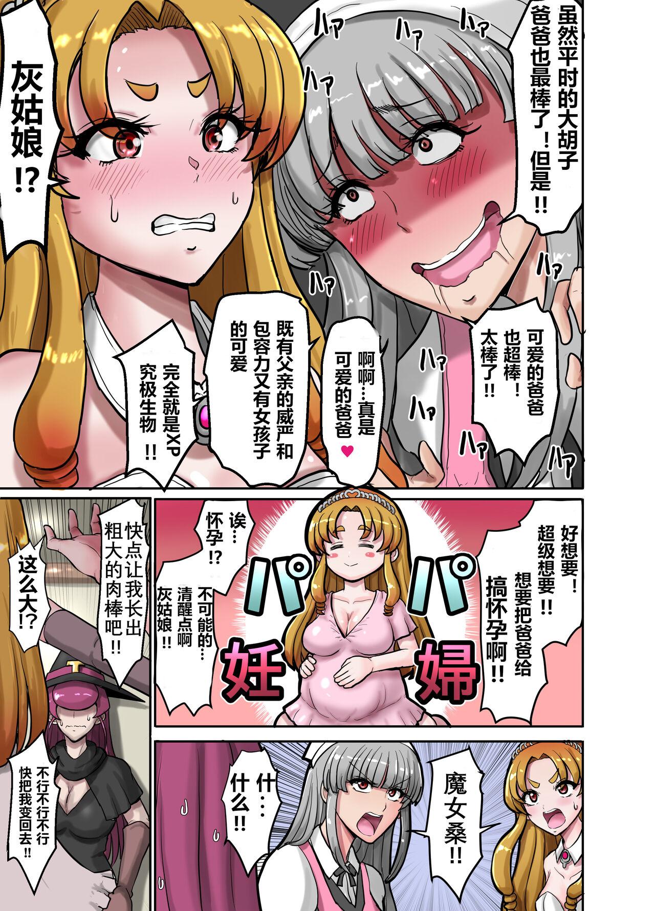 Nyotaika Douwa Papaderella爱着爸爸的女儿想要让女体化的父亲怀孕 - Page 8